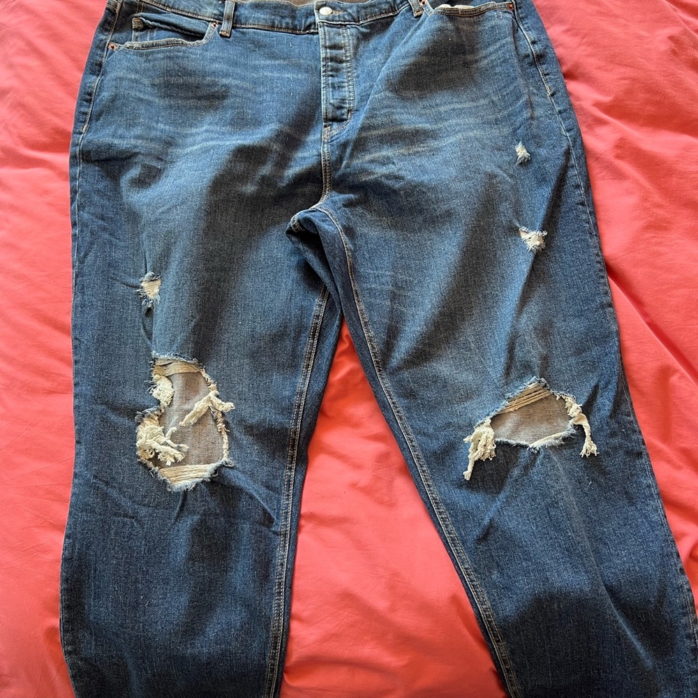 Old navy EXTRA HIGH-RISE
CURVY
SKY-HI STRAIGHT
SECRET SMOOTH POCKETS jeans